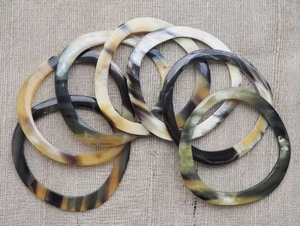 Buffalo Horn <b>Bangles</b> <b>for</b> Women Handmade Ethnic Bracelet Set Natural Ox Horn Fashion Jewelry Gift Collection - Product Image 6