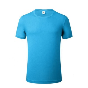 Camiseta de Cuello Redondo de Algodón Peinado 100% de Alta Calidad, Estampada con Serigrafía, para Hombre, Unisex, Lisa, al por Mayor, con Logotipo Frontal, 200g - Product Image 4