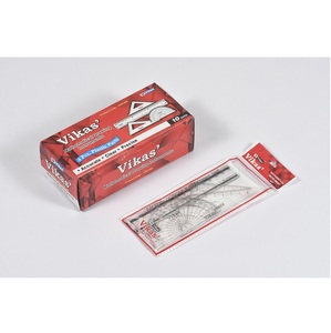 Juego de Dibujo Matemático de 4 Piezas con Transportador y Regla, Kit de Geometría Completo para Estudiantes, Disponible a Buen Precio, de Exportador Indio - Product Image 1