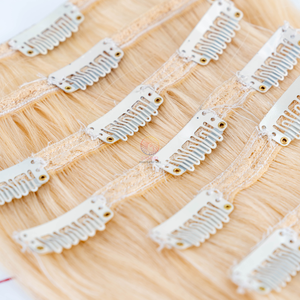 Best Price Remy <b>Hair</b> Extensions <b>Clip</b>-In 160-200 Grams Raw Human <b>Hair</b> Extensions <b>Clip</b> Ins Dropshipping - Product Image 5