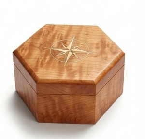 Boîte à épices en bois d'olivier, récipient à condiments, bac de rangement pour cornichons avec couvercle, pour comptoir de cuisine et table à manger, artisanale - Product Image 3