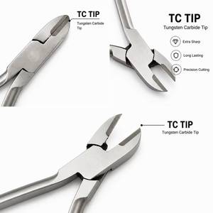 Coupe-ongles professionnel en acier inoxydable 12,5 mm à lame biseautée et pointe incurvée pour usage adulte - Product Image 2