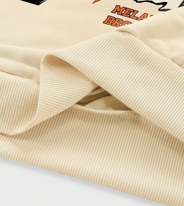 Sweat-shirt imprimé DTF sur mesure, 100 % coton molletonné, coupe ample et classique - Product Image 5