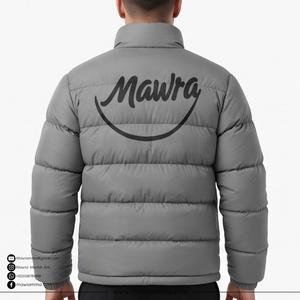 Mawra Custom Printed Puffer Jacket Men's Lightweight Winter <b>Coat</b> Quilted Outdoor Streetwear Fashion Casual Wear Wholesale - Product Image 2