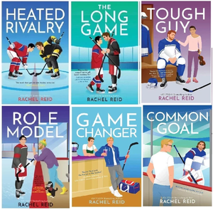 Colección de 6 Libros de Rachel Reid (Edición en Tapa Blanda): Game Changer, Heated Rivalry, Role Model, Common Goal, Long Game, Tough Guy (Venta al Por Mayor) - Product Image 3