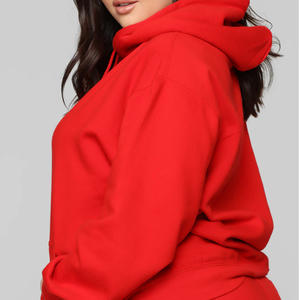 Sweat à capuche brodé doublé respirant coupe oversize pour femme – Qualité supérieure, personnalisable, tendance et confortable - Product Image 3