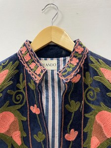 Chaqueta de Invierno de Lujo para Mujer, Estilo Boho Hippie, Bordada con Suzani, de Algodón y Terciopelo, Ropa de Abrigo Unisex para Vacaciones, al por Mayor - Product Image 4