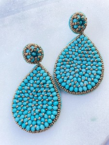 Pendientes de Cuentas de Semillas Originales y Modernos para Mujer, Joyería Oficial Boho con Cuentas de Mariposa para el Día de San Valentín - Product Image 4