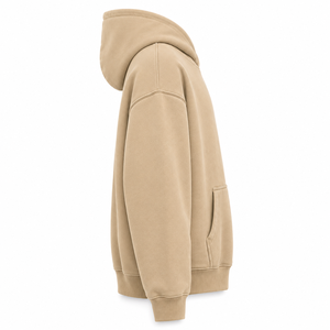 Sweat-shirt à capuche coupe classique pour homme, couleur unie, 100 % coton molletonné, décontracté, avec poches, idéal pour l'hiver, respirant et écologique - Product Image 3