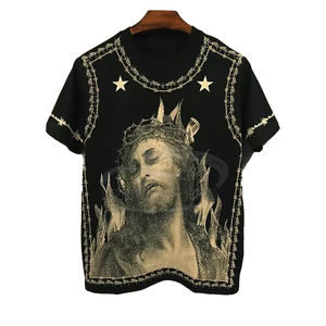 T-shirt de qualité supérieure à quantité minimale de commande basse T-shirt unisexe de style personnalisé T-shirt à manches courtes Fabriqué au Pakistan - Product Image 4