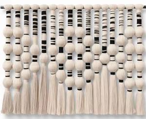 Large Multicolored <b>Yarn</b> Macrame Tapestry Bedroom Decorative Wall Hangings <b>Art</b> Designs Home Decoration Wall Decor for Living Room - Product Image 5