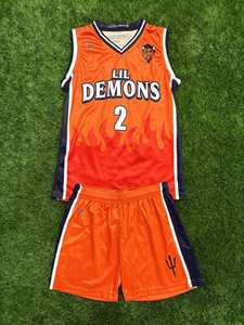 Conjunto de Uniforme de Baloncesto Sublimado Reversible de Secado Rápido, Ropa de Baloncesto Reversible Personalizada con Nombre Impreso - Product Image 6