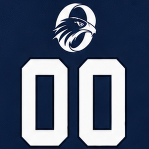 Navy <b>Blue</b> <b>White</b> Short Athletic Jersey Crew Neck Center <b>Stripe</b> Breathable Training Team Performance Baseball Sports Uniform Shirt - Product Image 5