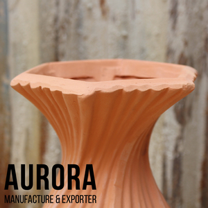Nouveau design de vase décoratif moderne en terre cuite, pots en céramique pour plantes, emballage privé disponible - Product Image 3