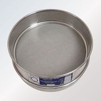 Tamiz de prueba de suelo de acero inoxidable, tamiz de cribado de arena para laboratorio, pantalla de prueba de tela metálica