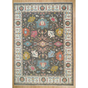 Tapis en laine noué à la main de renommée mondiale, tapis traditionnels en laine faits à la main, multicolores - Product Image 3