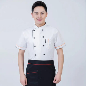 Uniforme de Chef de Alta Calidad, Elegante y Personalizado con Bordado OEM, para Restaurante, Cocina, Hotel, Unisex, para Personal de Catering - Product Image 4
