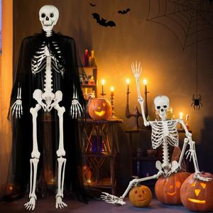 Decorazione Scheletro di Halloween, Grande Prop a Grandezza Naturale di 1,65 m - Product Image 1