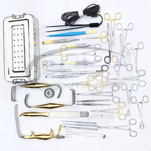 Plastic Surgery Tebbetts Breast Augmentation Reduction Manual Stainless Steel Reusable 43-Piece CE Certified By <b>Blush</b> Surgical - Product Image 5