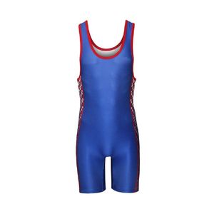 Trajes de Lucha Libre Personalizados con Logotipo para Hombre, Tela Elástica, Ajuste Atlético, Uniforme de Lucha Libre, Ropa Deportiva Profesional - Product Image 5