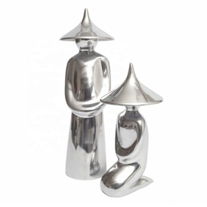 Praying Monk <b>Statue</b> or Sculptures or Human Figurine for Home Decor Item Japanese Monk Decorative <b>Statue</b> Sculpture Showpiece - Product Image 1