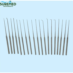 Micro Nerve Hook Set <b>Neurosurgery</b> <b>Instruments</b> Micro Nerve Hook Set With Vessel Spatula Curette and Dissector - Product Image 5