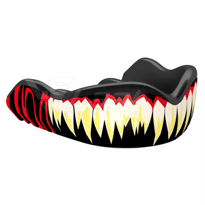 Protège-dents sportif en caoutchouc personnalisé de haute qualité pour la boxe thaïlandaise et le football, conçu pour la protection des adultes et des juniors. - Product Image 2