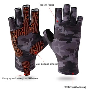 Latest Custom Fishing Gloves With Thick Palm Protection Best Anti Slip Gloves Fishing <b>Sailing</b> GlovesUltraviolet-proof <b>Sun</b> Gloves - Product Image 3