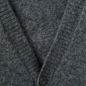 Wholesale Price 100% Cotton Breathable <b>Cardigan</b> <b>Sweater</b> Classic Style Front Logo Customizable - Product Image 6
