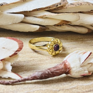 Premium Design Trendy Look Flower Shape <b>Ring</b> Amethyst <b>Statement</b> Dainty <b>Ring</b> Handmade Modern Floral Wholesale <b>Ring</b> For Women - Product Image 3