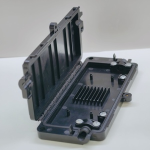 Caja de Empalme Horizontal de Fibra Óptica Mini de 8 Núcleos OEM ODM, Tipo en Línea, Caja de Fusión de Fibra FTTH, Material ABS - Product Image 1