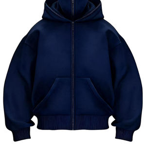 เสื้อฮู้ดซิปแบบหนาสำหรับเล่นสกี สไตล์เทคแวร์ แบบขายส่งตามสั่ง - Product Image 5