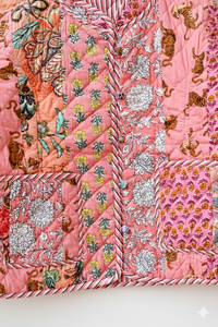Blouson Bomber Réversible Tricoté à la Main Écologique pour Femme, Matelassé, Style Vintage, Motif Animal Kantha, à Capuche, Décontracté, Vêtement d'Extérieur Ethnique - Product Image 6