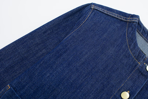Yeni Kadın Gömleği Günlük Modaya Uygun Dış Giyim Gömleği Yüksek Kaliteli Kot Vintage Ceket Uzun Kollu Bluzlar Şık Kadın Kot Gömlek - Product Image 6