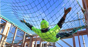 מפעל פס/פוליאסטר/רשת בטיחות מגן ניילון עבור בניין מרפסת חדר מדרגות hdpe כבד כבד קיפול מתקפל/רשת - Product Image 2