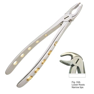 Fórceps para Extracción de Raíces Inferiores, Puntas Estrechas, Instrumentos de Laboratorio Dental de Ortodoncia, Acero Inoxidable, Venta al por Mayor - Product Image 2