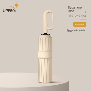 Parapluie entièrement automatique à 16 baleines, double armature, avec boucle à anse inversée, grand format, portable, renforcé, pour homme, double usage, pour publicité - Product Image 6