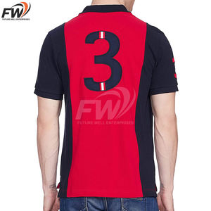 Polos de golf pour hommes à séchage rapide, personnalisables avec logo, en polyester respirant, motif uni, tissu tricoté non tissé de haute qualité - Product Image 2