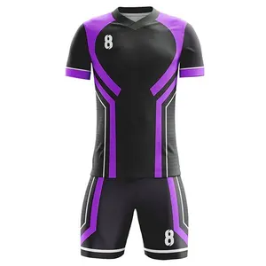 Vendite calde Slim Fit all'ingrosso Jersey calcio maglie da calcio sublimate calcio personalizzato ultimo Design abbigliamento sportivo