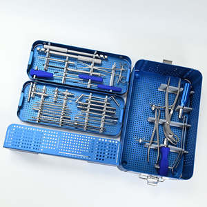 Kit d'instruments orthopédiques de base pour traumatologie osseuse, plaques de traumatologie, outils chirurgicaux pour grands fragments, par Surgiright - Product Image 6