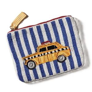 Monedero bordado a mano con cuentas de semillas para mujer, elegante monedero bordado con cuentas de semillas y logotipo personalizado - Product Image 1
