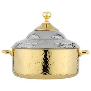 Octagon Gold Hammered Stainless Steel Candy Nut Bowl With Lid Luxury Jewelry <b>Storage</b> <b>Box</b> <b>Mini</b> Food Container For Home Hotel - Product Image 4