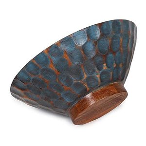 Bol de service moderne en bois, bol en bois pour servir les aliments, bols de service modernes, bol de service en bois d'acacia - Product Image 4