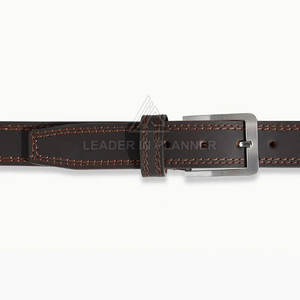 Ceintures pour hommes en cuir de vachette de haute qualité, design personnalisé, nouvelle mode, vente en gros à prix avantageux - Product Image 5