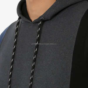 Sudaderas con Capucha y Cuello Redondo para Hombre, Estilo Urbano, 100% Algodón, Hombros Caídos, Lisas, Personalizables con Logotipo, Sudaderas Cortas - Product Image 2