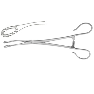 เครื่องมือผ่าตัดหู คอ จมูก ยี่ห้อ Surgical Sources Industries รุ่น Tonsil Forceps F10-322 ขนาด 20 ซม. 8 นิ้ว แบบใช้มือ  ประเภทเครื่องมือผ่าตัดคลาส I ได้รับการรับรองมาตรฐาน CE - Product Image 4