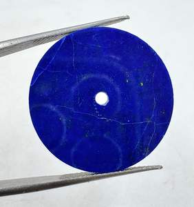 Esfera de Reloj de Lapislázuli Natural, Diseño Plano, Tamaño 31.50mm, Grosor 0.9mm, Hecho en Rajasthan - Product Image 4