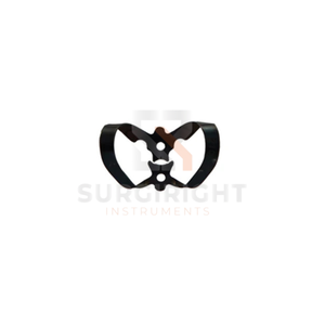 Rubber Dam <b>Clamp</b> <b>Guide</b> Black Endodontic Dental Isolation Stainless Steel CE Certified Class I by Blush Surgical - Product Image 5