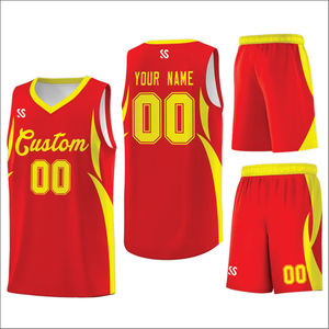 Uniforme de Baloncesto al Por Mayor de Fábrica, Traje Deportivo Personalizado de Alta Calidad con Logotipo y Nombre Impresos, Camiseta de Baloncesto Transpirable para Hombre Adulto - Product Image 2