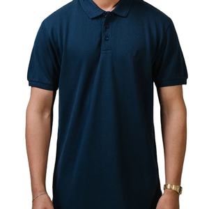 Camisetas Polo para Hombre, Calidad Premium, 100% Algodón, Manga Corta, Cuello Redondo, Camiseta Polo para Hombre, Logotipo Personalizado, Servicio OEM, Camisetas Personalizadas - Product Image 4